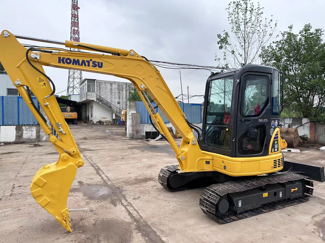 Komatsu PC55 - Mini excavator: picture 1 Komatsu PC55 - Mini excavator: picture 1