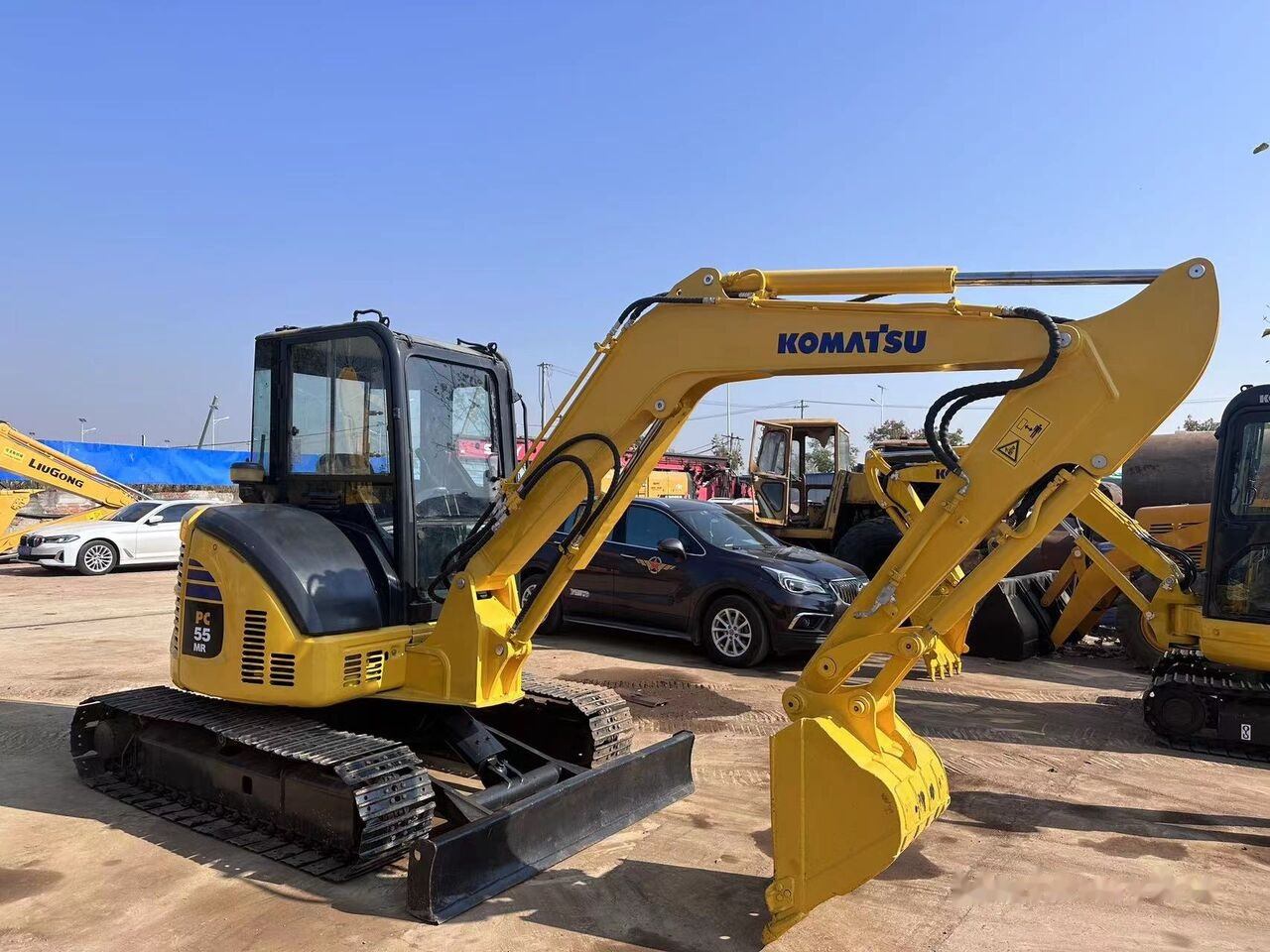 Komatsu PC55MR - Mini excavator: picture 3 Komatsu PC55MR - Mini excavator: picture 3