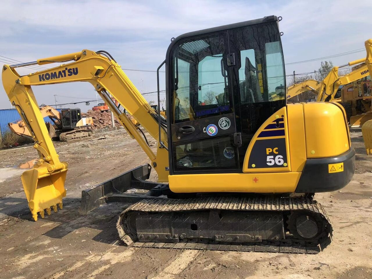 Komatsu PC56 - Mini excavator: picture 4 Komatsu PC56 - Mini excavator: picture 4