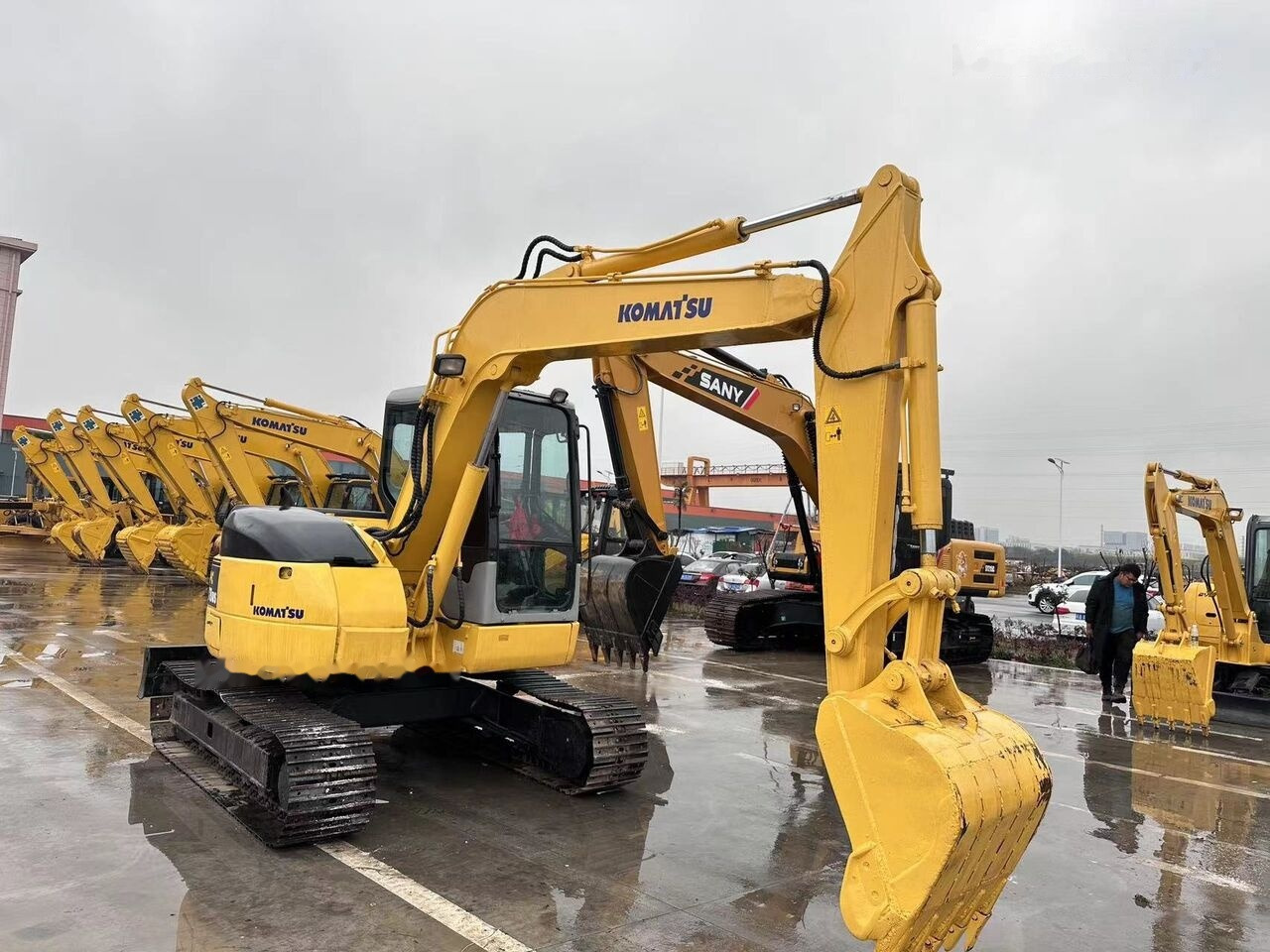 Komatsu PC78US - Mini excavator: picture 3 Komatsu PC78US - Mini excavator: picture 3