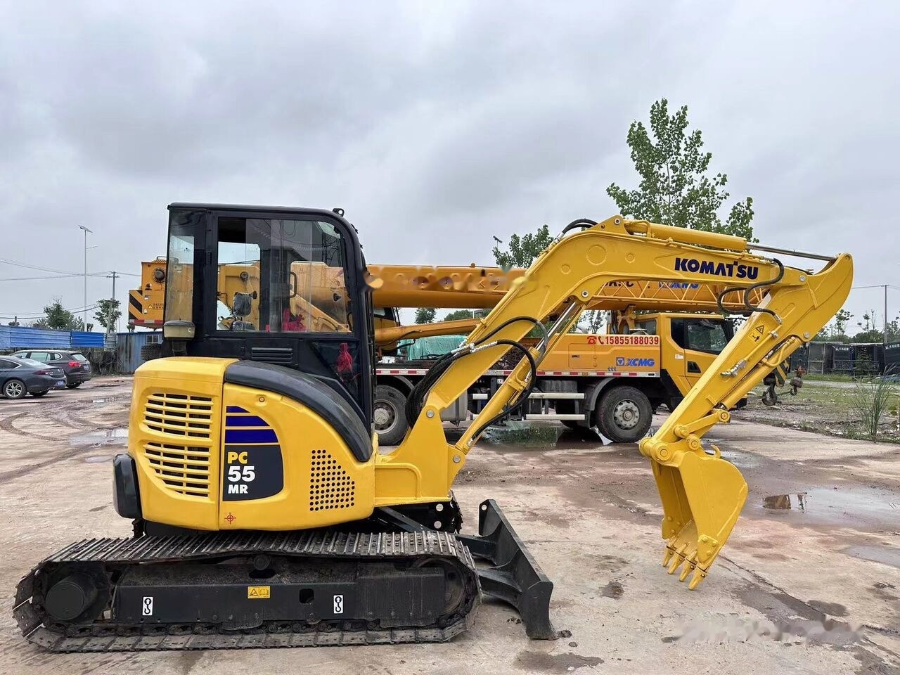 Komatsu pc55mr - Mini excavator: picture 3 Komatsu pc55mr - Mini excavator: picture 3