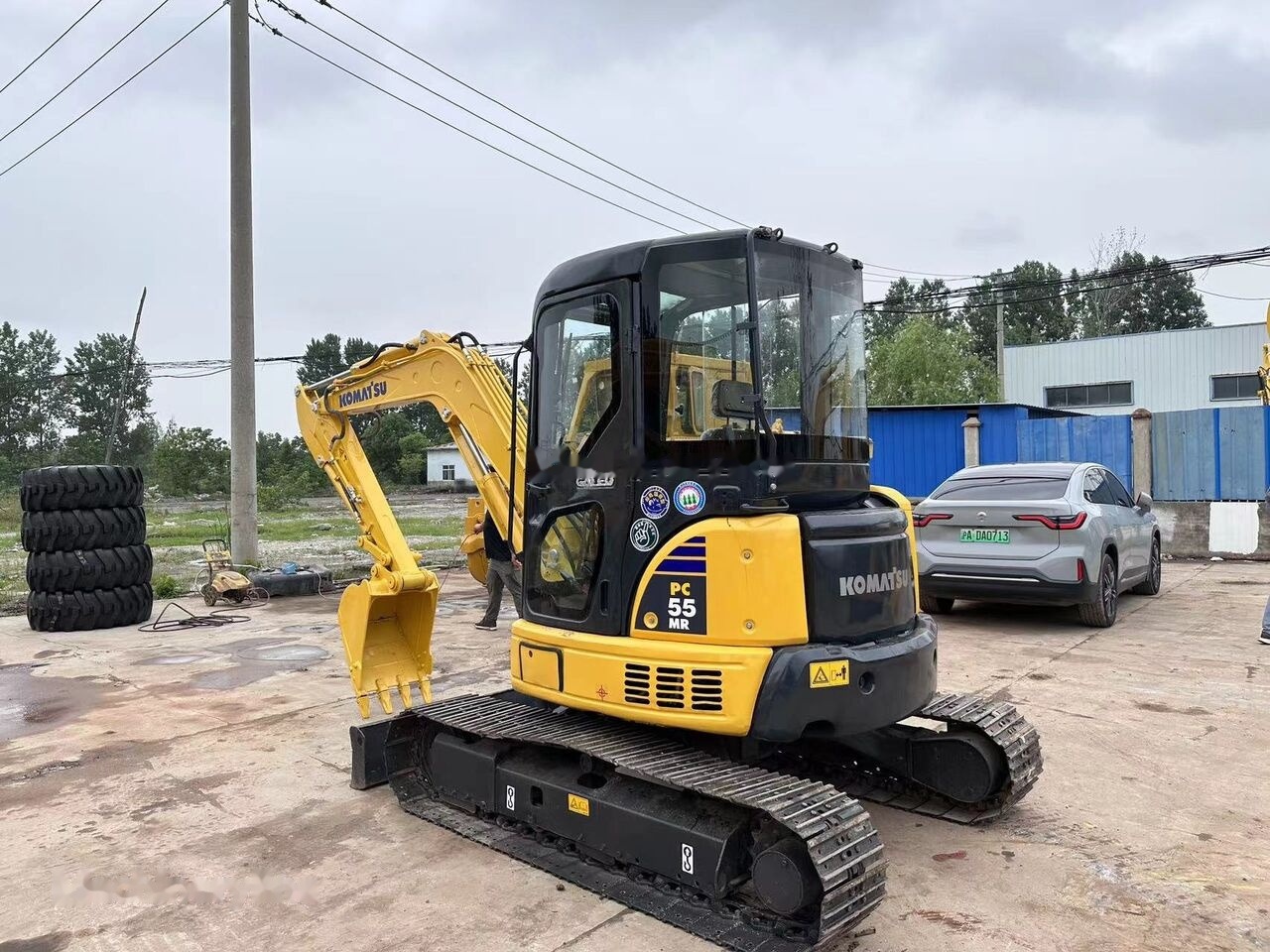 Komatsu pc55mr - Mini excavator: picture 5 Komatsu pc55mr - Mini excavator: picture 5