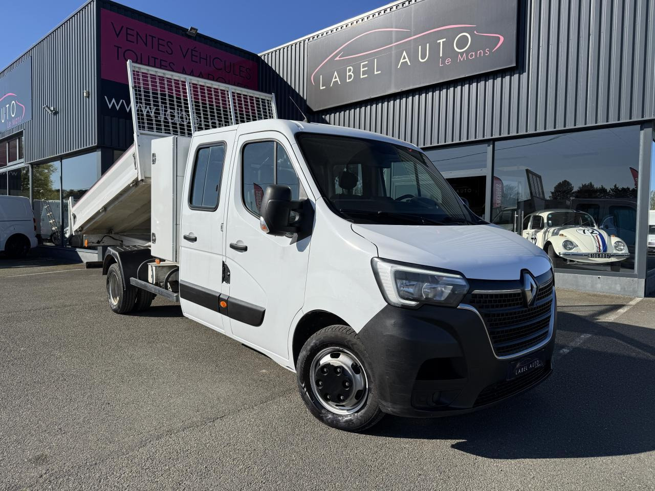 Renault Master combi RENAULT 3T5 BENNE + COFFRE RJ DOUBLE CABINE 6 PL 2.3 DCI 130 CH CONFORT + GPS + REGUL + CLIM - Tipper van: picture 2 Renault Master combi RENAULT 3T5 BENNE + COFFRE RJ DOUBLE CABINE 6 PL 2.3 DCI 130 CH CONFORT + GPS + REGUL + CLIM - Tipper van: picture 2