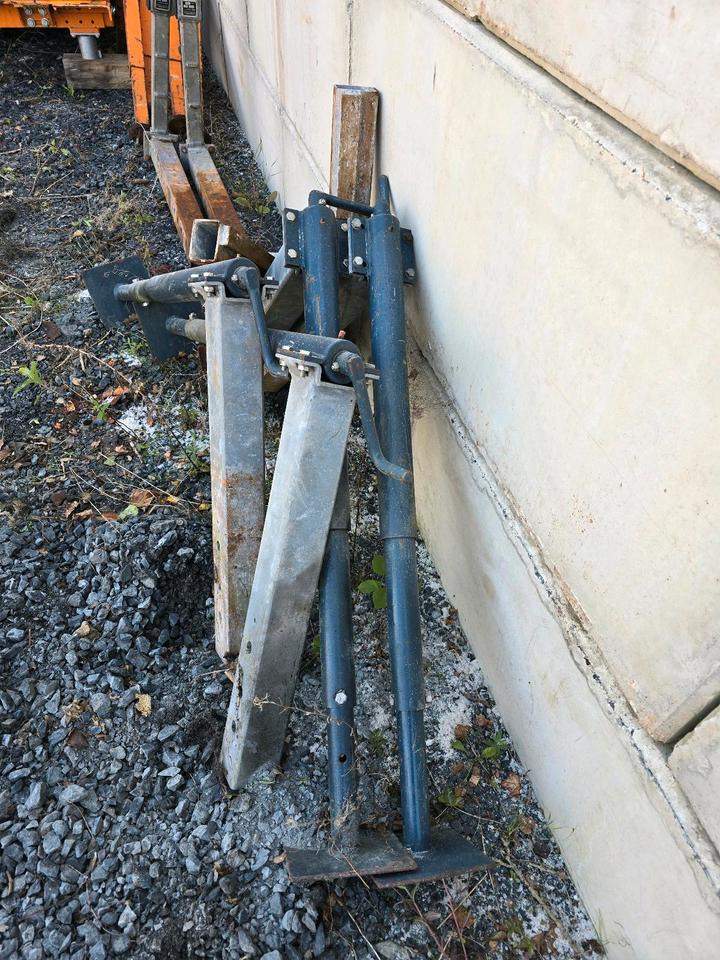 4x Stützen für Küpper-Weisser Salzstreuer Container Wohnkabine Schmidt Epoke Gmeiner Salzsilo Streuautomat Winterdienst - Sand/ Salt spreader: picture 2 4x Stützen für Küpper-Weisser Salzstreuer Container Wohnkabine Schmidt Epoke Gmeiner Salzsilo Streuautomat Winterdienst - Sand/ Salt spreader: picture 2