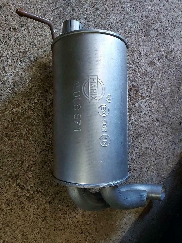 Auspuff Endtopf VW Sharan TDI Seat Alhambra Ford Galaxy - Muffler: picture 3 Auspuff Endtopf VW Sharan TDI Seat Alhambra Ford Galaxy - Muffler: picture 3