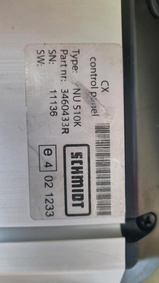 Neue NU 510K Schmidt Stratos Salzstreuer Steuerung Bedienung Bedieneinheit Mitos Salzsilo 3460443R - Electrical system for Municipal/ Special vehicle: picture 2 Neue NU 510K Schmidt Stratos Salzstreuer Steuerung Bedienung Bedieneinheit Mitos Salzsilo 3460443R - Electrical system for Municipal/ Special vehicle: picture 2