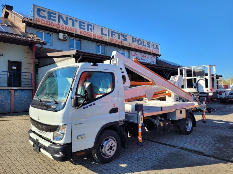 Mitsubishi Mitsubishi Canter Fuso 3C13 podnośnik koszowy 20 m Multitel MXE200 - Truck mounted aerial platform: picture 1 Mitsubishi Mitsubishi Canter Fuso 3C13 podnośnik koszowy 20 m Multitel MXE200 - Truck mounted aerial platform: picture 1