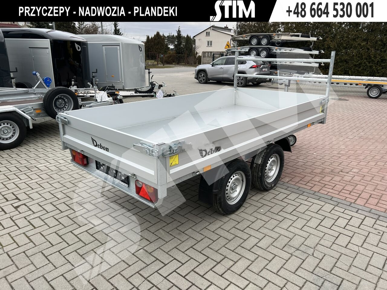 New Tipper trailer Cheval Liberté PW 1.2 E - LUX: picture 8 New Tipper trailer Cheval Liberté PW 1.2 E - LUX: picture 8