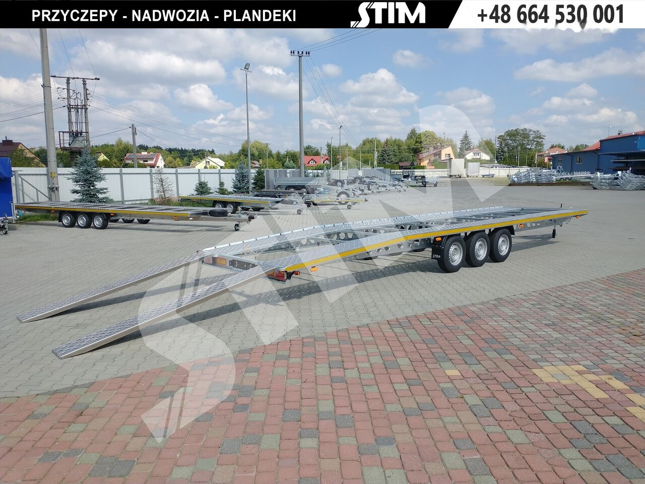 Stim L23/PP-TS/85-35S - Autotransporter trailer: picture 3 Stim L23/PP-TS/85-35S - Autotransporter trailer: picture 3