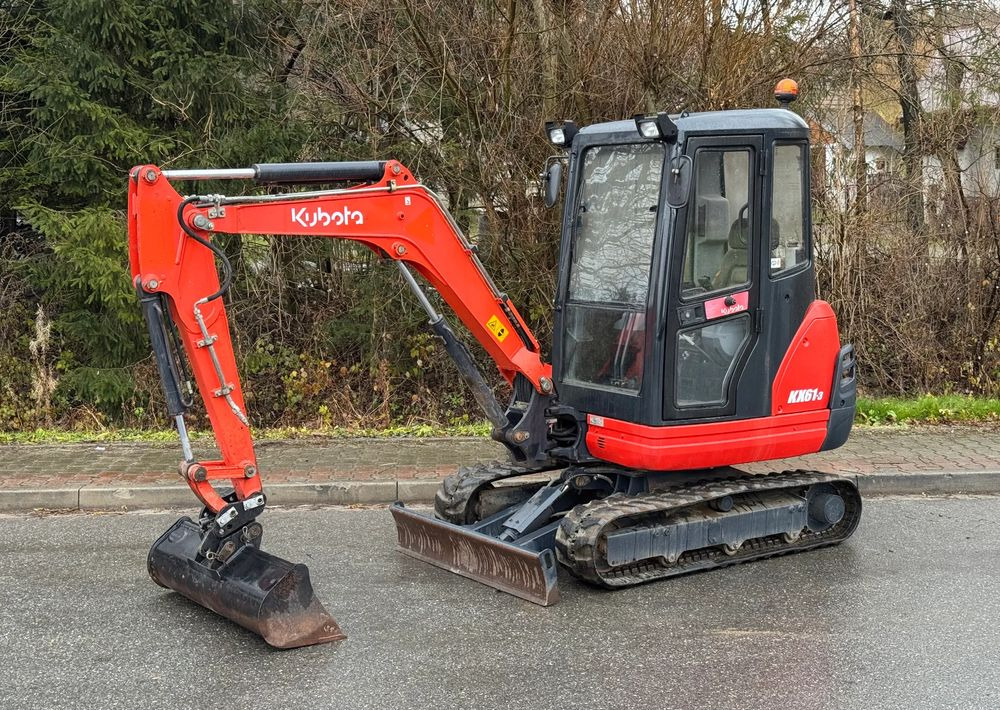 Kubota * Sprowadzona * Minikoparka * Kubota KX61-3 * 2.6 Ton * - Mini excavator: picture 1 Kubota * Sprowadzona * Minikoparka * Kubota KX61-3 * 2.6 Ton * - Mini excavator: picture 1
