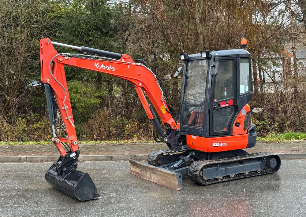 Kubota * Sprowadzona * Minikoparka * Kubota U 35-3&3 * 3.5 Ton * - Mini excavator: picture 1 Kubota * Sprowadzona * Minikoparka * Kubota U 35-3&3 * 3.5 Ton * - Mini excavator: picture 1