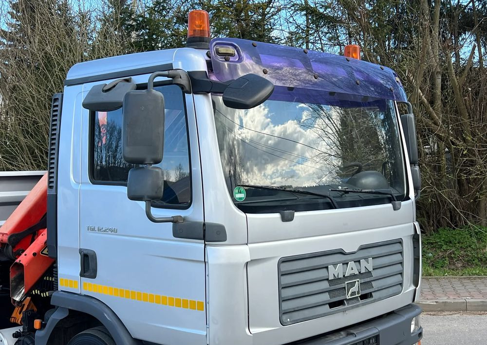 MAN MAN TGL 12-240 Kiper Wywrotka 4x2 Kran PALFINGER PK 12500 BARDZO DOBRY STAN - Tipper: picture 5 MAN MAN TGL 12-240 Kiper Wywrotka 4x2 Kran PALFINGER PK 12500 BARDZO DOBRY STAN - Tipper: picture 5