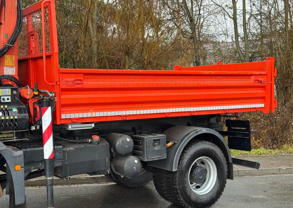Tipper MAN TGM 18-280 MAN 4x4 HDS PALFINGER 105 KIPER WYWROTKA MEILLER BARDZO DOBRY STAN: picture 16