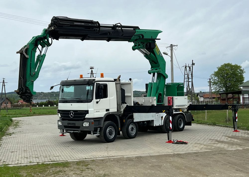 Leasing of  Mercedes-Benz * HDS Palfinger 150002 + FLY JIB PJ 170 * Mercedes Actros 8x6 * Dźwig * 40 TON * Wyciągarka * 35 Metrów * Kosz * Mercedes-Benz * HDS Palfinger 150002 + FLY JIB PJ 170 * Mercedes Actros 8x6 * Dźwig * 40 TON * Wyciągarka * 35 Metrów * Kosz *: picture 15