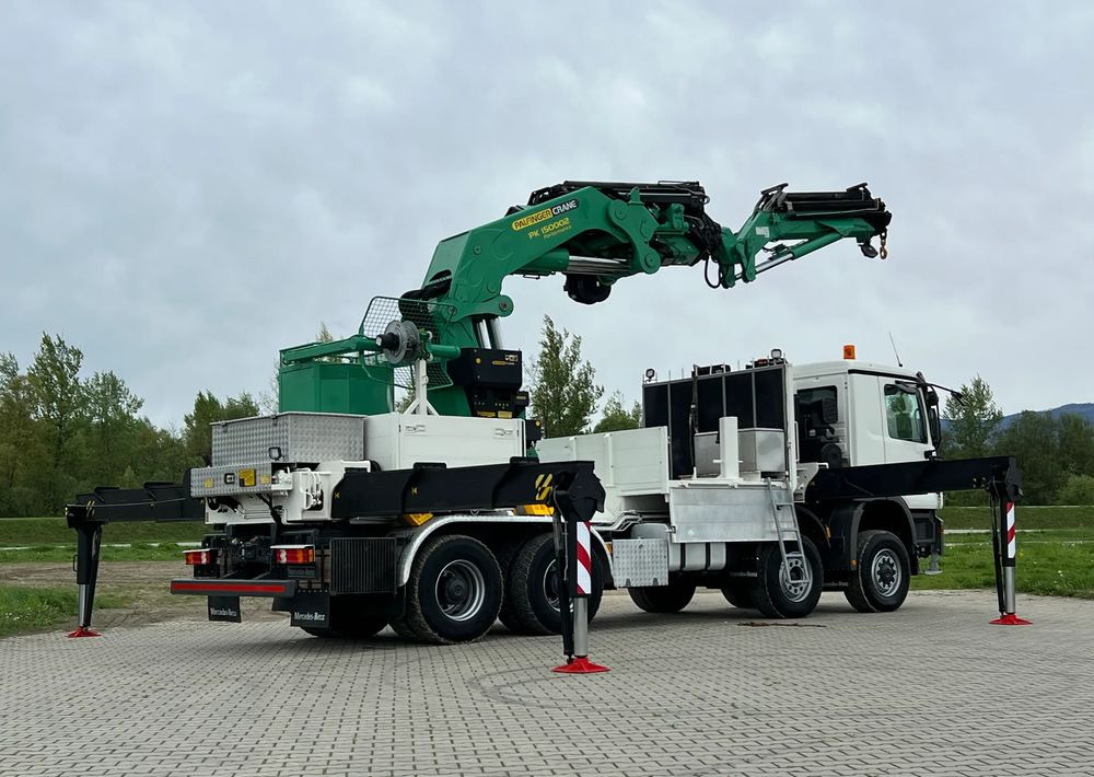 Leasing of  Mercedes-Benz * HDS Palfinger 150002 + FLY JIB PJ 170 * Mercedes Actros 8x6 * Dźwig * 40 TON * Wyciągarka * 35 Metrów * Kosz * Mercedes-Benz * HDS Palfinger 150002 + FLY JIB PJ 170 * Mercedes Actros 8x6 * Dźwig * 40 TON * Wyciągarka * 35 Metrów * Kosz *: picture 19