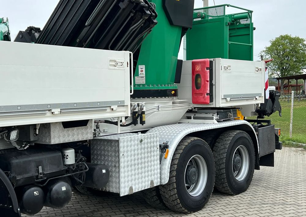Leasing of  Mercedes-Benz * HDS Palfinger 150002 + FLY JIB PJ 170 * Mercedes Actros 8x6 * Dźwig * 40 TON * Wyciągarka * 35 Metrów * Kosz * Mercedes-Benz * HDS Palfinger 150002 + FLY JIB PJ 170 * Mercedes Actros 8x6 * Dźwig * 40 TON * Wyciągarka * 35 Metrów * Kosz *: picture 7