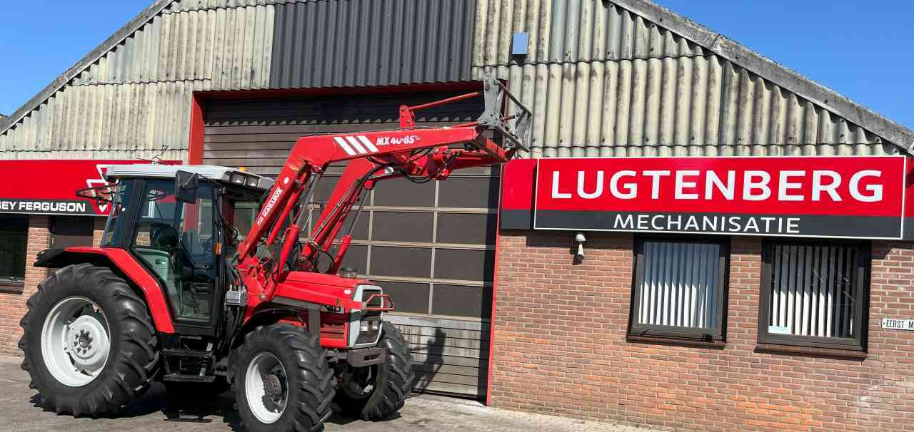 Massey Ferguson 6140 Dynashift met Mailleux voorlader tractoren *Verkocht/sold* - Farm tractor: picture 1 Massey Ferguson 6140 Dynashift met Mailleux voorlader tractoren *Verkocht/sold* - Farm tractor: picture 1
