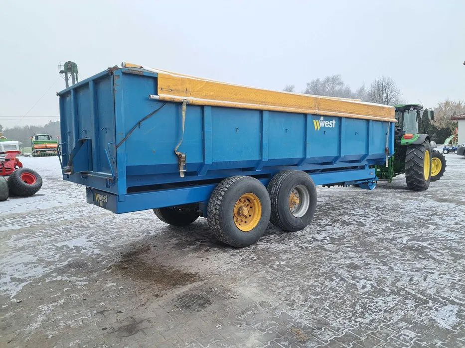 Przyczepa skorupowa WEST 14 ton - Farm trailer: picture 3 Przyczepa skorupowa WEST 14 ton - Farm trailer: picture 3