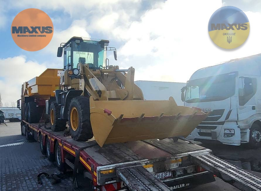 Maxus Dostępny od ręki w PL / Ładowarka Kołowa 102km 2500kg / Wheel Loader Crocodile 102hp/ Radlader Krokodil 102 PS / Krokodil kerekes rakodó 102 LE / Крокодил колісний навантажувач 102 к.с / Încărcător fr - Wheel loader: picture 3 Maxus Dostępny od ręki w PL / Ładowarka Kołowa 102km 2500kg / Wheel Loader Crocodile 102hp/ Radlader Krokodil 102 PS / Krokodil kerekes rakodó 102 LE / Крокодил колісний навантажувач 102 к.с / Încărcător fr - Wheel loader: picture 3