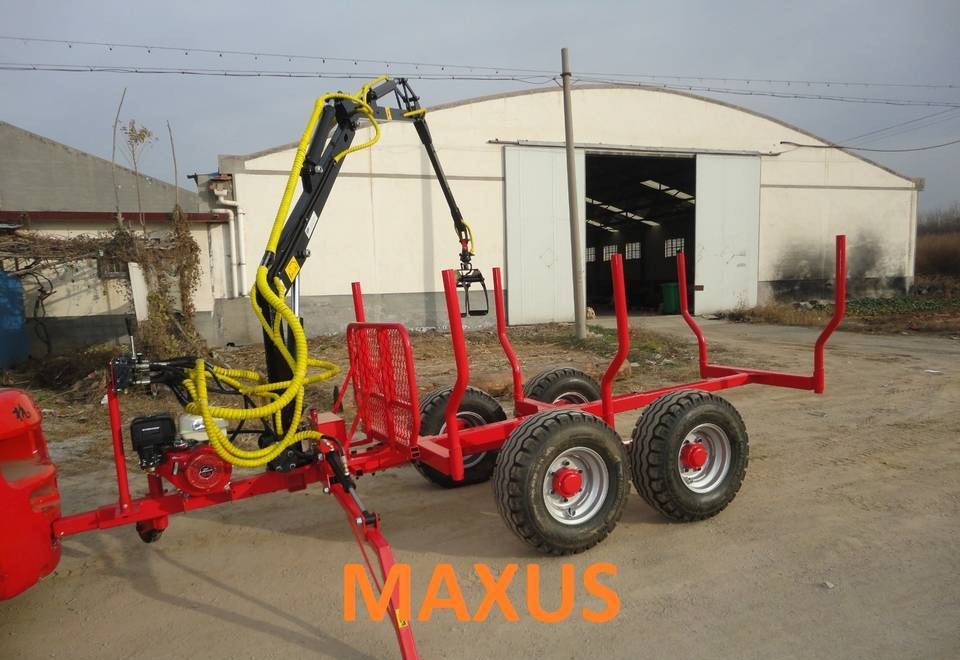 NEW MAXUS 3T Forest Trailer 3.8m Crane Warranty | НОВА лісова прицепа 3Т Кран 3,8м MAXUS Гарантія - Forestry trailer: picture 3 NEW MAXUS 3T Forest Trailer 3.8m Crane Warranty | НОВА лісова прицепа 3Т Кран 3,8м MAXUS Гарантія - Forestry trailer: picture 3