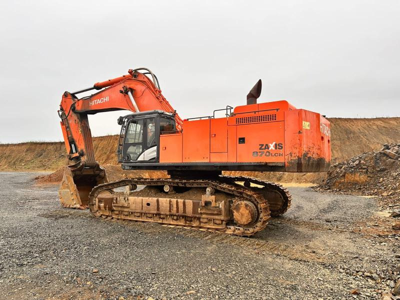 Hitachi ZX 870 LCR-5B for sale, Crawler excavator, 110000