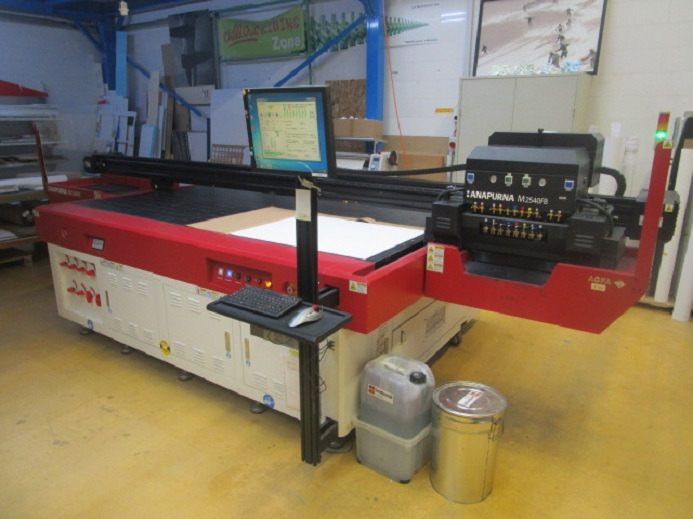FLACHBETT-UV-GROSSFORMATDRUCKER AGFA ANAPURNA M2540 FB - Printing machinery: picture 1 FLACHBETT-UV-GROSSFORMATDRUCKER AGFA ANAPURNA M2540 FB - Printing machinery: picture 1