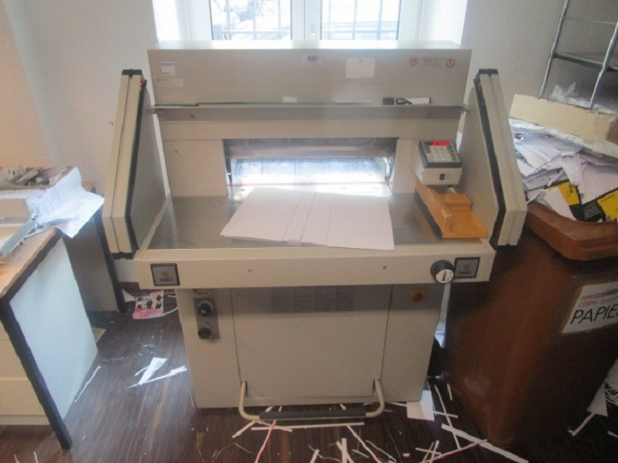 STAPELSCHNEIDER EBA 551 LT - Paper cutting machine: picture 1 STAPELSCHNEIDER EBA 551 LT - Paper cutting machine: picture 1