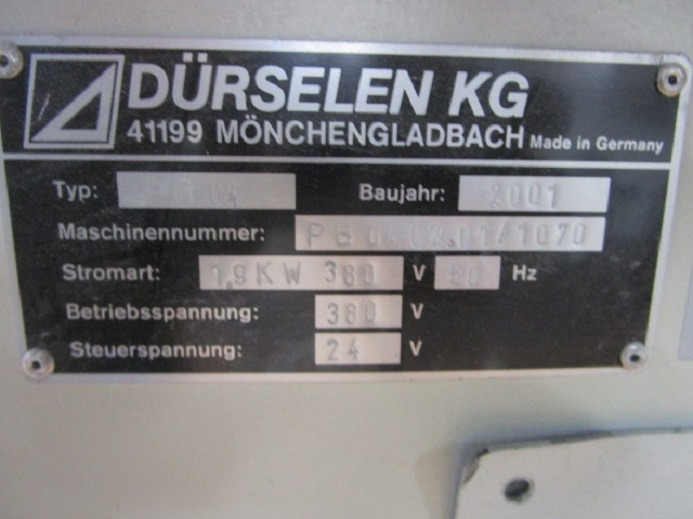 VIERSPINDEL BOHRMASCHINE DÜRSELEN PB 04 - Printing machinery: picture 5 VIERSPINDEL BOHRMASCHINE DÜRSELEN PB 04 - Printing machinery: picture 5