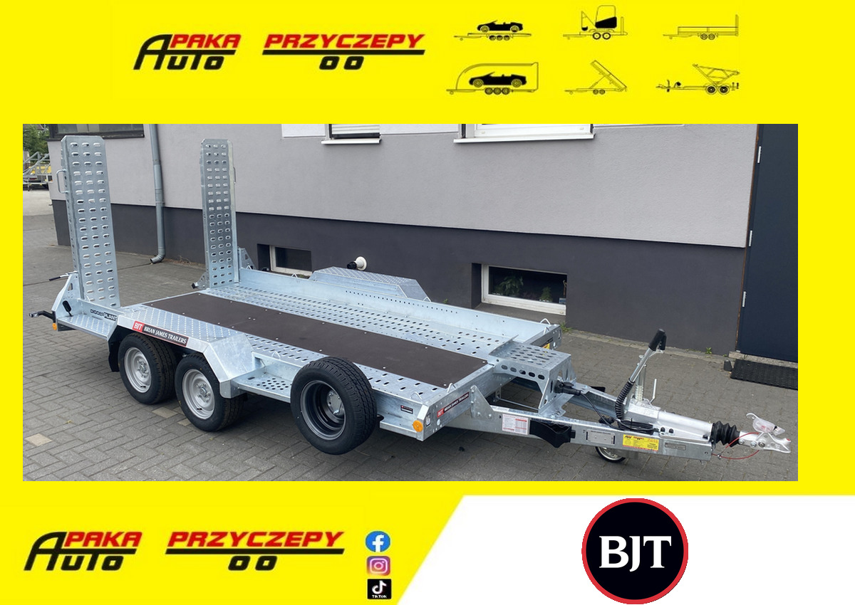 PRZYCZEPA LAWETA DO MINIKOPARKI BUDOWLANA 280x130 CM, DMC 2700 / CONSTRUCTION MINI EXCAVATOR TRANSPORTER TRAILER 280x130 CM, DMC 2700 KG - Plant trailer: picture 1 PRZYCZEPA LAWETA DO MINIKOPARKI BUDOWLANA 280x130 CM, DMC 2700 / CONSTRUCTION MINI EXCAVATOR TRANSPORTER TRAILER 280x130 CM, DMC 2700 KG - Plant trailer: picture 1