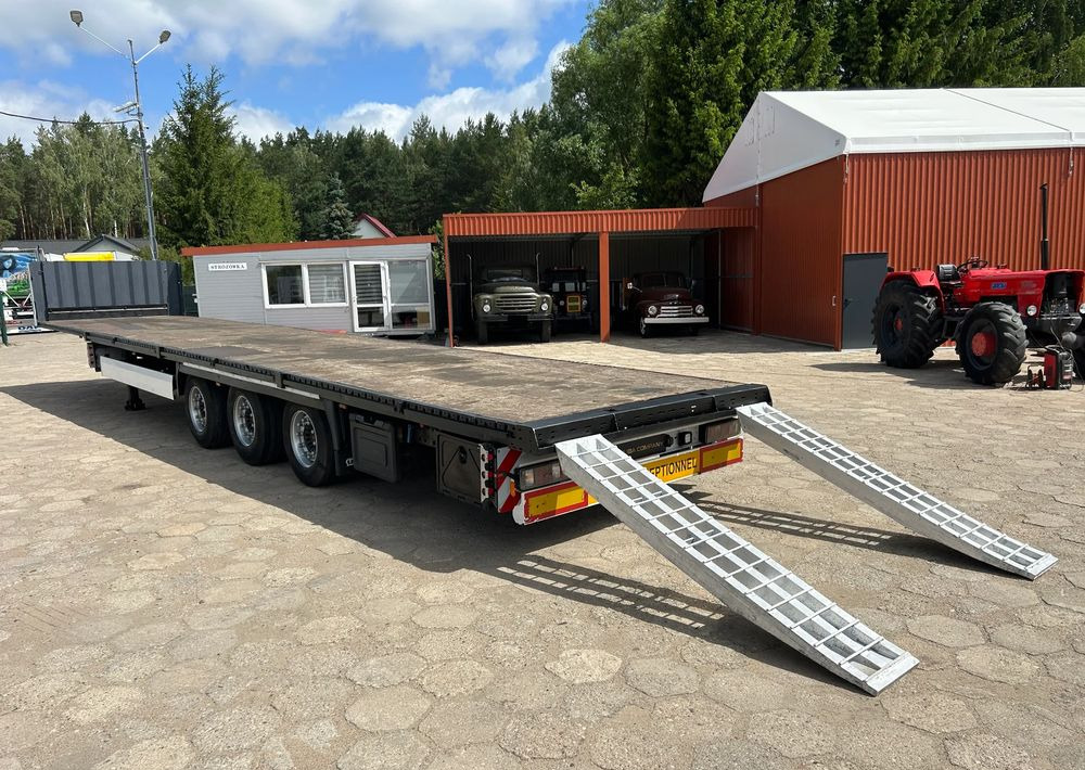 Krone PLATFORMA NISKOPODWOZIOWA z NAJAZDAMI / MEGA R 19.5 / OSIE SAF !! - Low loader semi-trailer: picture 1 Krone PLATFORMA NISKOPODWOZIOWA z NAJAZDAMI / MEGA R 19.5 / OSIE SAF !! - Low loader semi-trailer: picture 1
