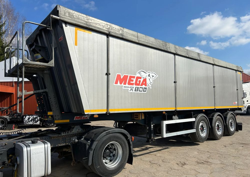 Mega LIGHT WYWROTKA 50 m3 / SAF / KLAPO-DRZWI / 2x SZYBER / 2018 ROK !! - Tipper semi-trailer: picture 1 Mega LIGHT WYWROTKA 50 m3 / SAF / KLAPO-DRZWI / 2x SZYBER / 2018 ROK !! - Tipper semi-trailer: picture 1