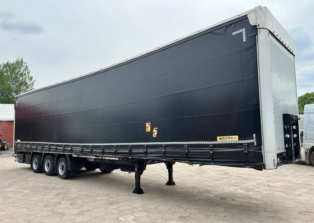 Wielton FIRANKA / MEGA R 19.5 / OSIE SAF INTRAX / 2015 ROK / 2 SZTUKI !! - Curtainsider semi-trailer: picture 1 Wielton FIRANKA / MEGA R 19.5 / OSIE SAF INTRAX / 2015 ROK / 2 SZTUKI !! - Curtainsider semi-trailer: picture 1
