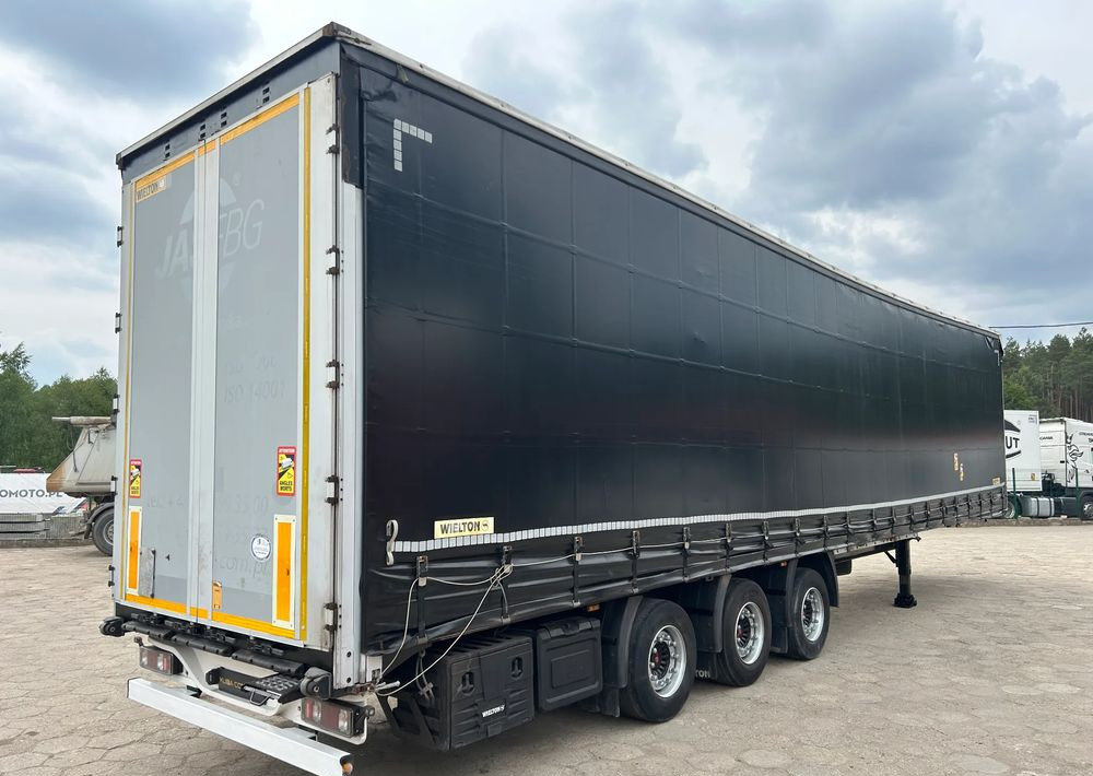 Wielton FIRANKA / MEGA R 19.5 / OSIE SAF INTRAX / 2015 ROK / 2 SZTUKI !! - Curtainsider semi-trailer: picture 3 Wielton FIRANKA / MEGA R 19.5 / OSIE SAF INTRAX / 2015 ROK / 2 SZTUKI !! - Curtainsider semi-trailer: picture 3