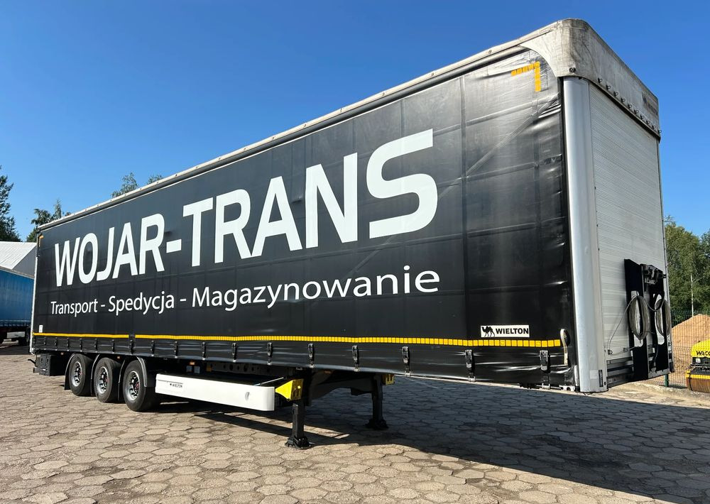 Wielton MEGA FIRANKA / OŚ PODNOSZONA / SAF / PODNOSZONY DACH / 2019 ROK !! - Curtainsider semi-trailer: picture 1 Wielton MEGA FIRANKA / OŚ PODNOSZONA / SAF / PODNOSZONY DACH / 2019 ROK !! - Curtainsider semi-trailer: picture 1