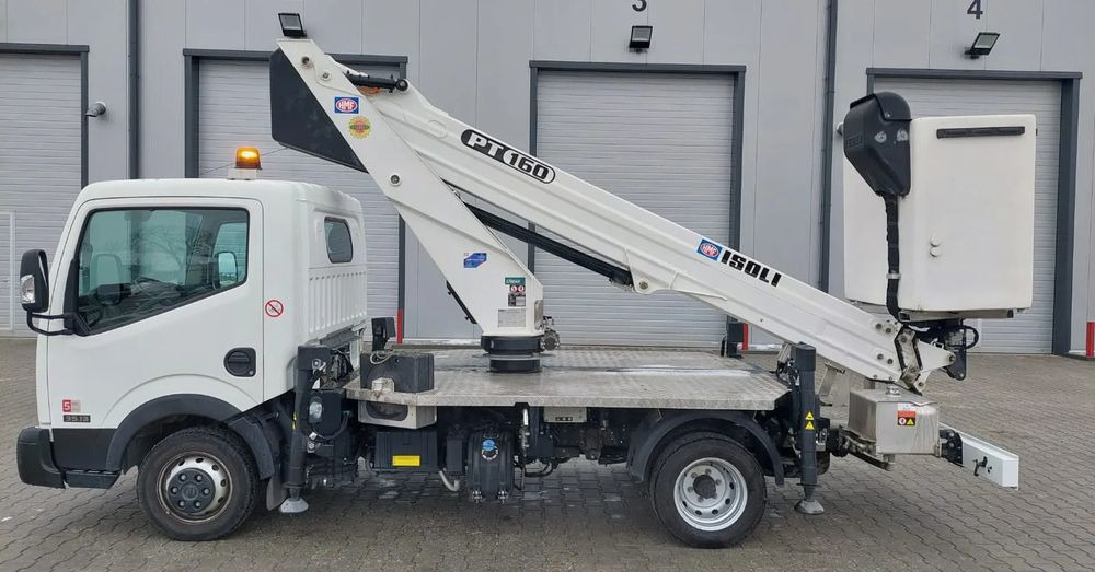 Nissan NT400 CABSTAR podnośnik koszowy ISOLI PT160 - Truck mounted aerial platform: picture 1 Nissan NT400 CABSTAR podnośnik koszowy ISOLI PT160 - Truck mounted aerial platform: picture 1