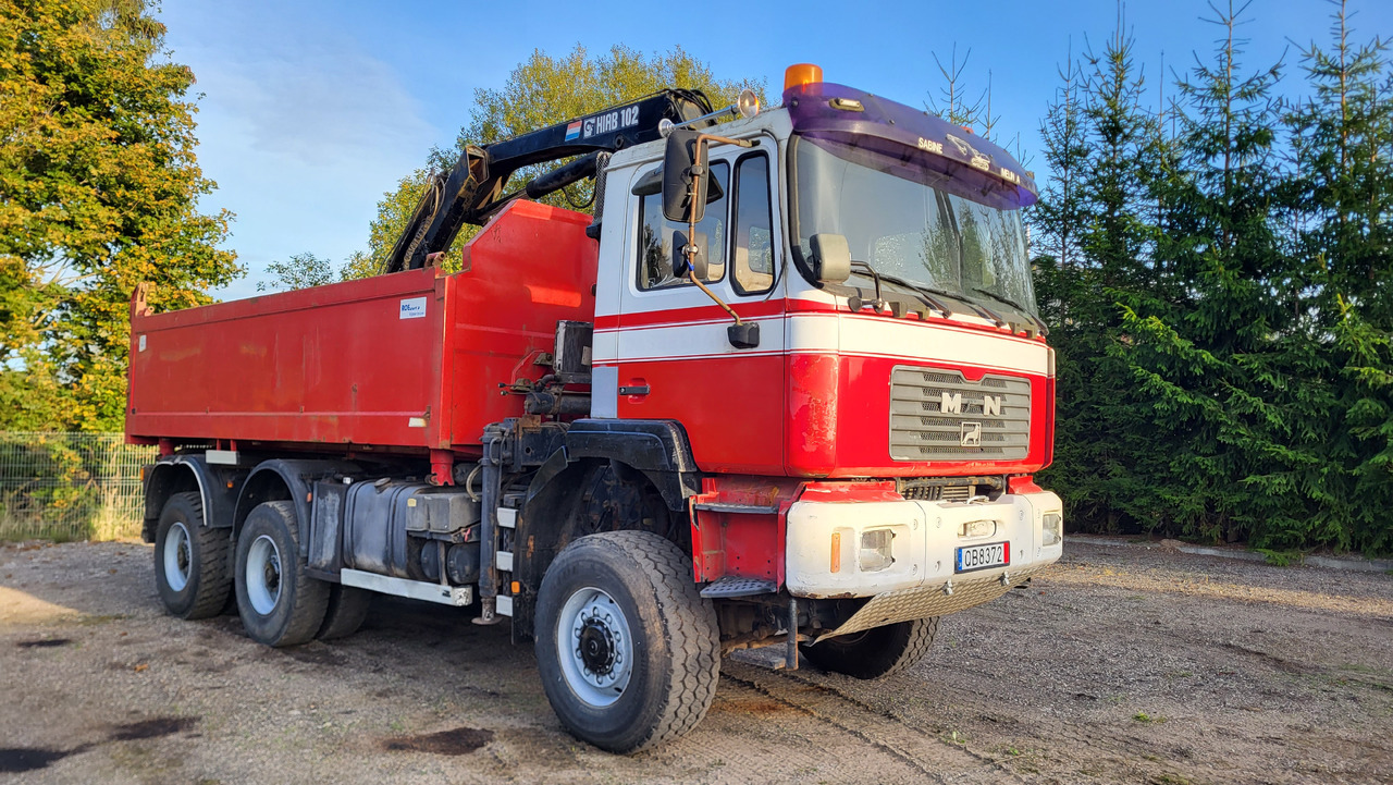 MAN 33.414 6X6 HIAB 102 33.414 - Tipper: picture 2 MAN 33.414 6X6 HIAB 102 33.414 - Tipper: picture 2