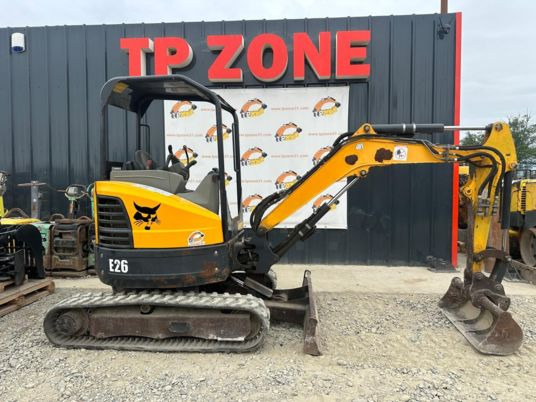 Bobcat E26 à 19 500 € HT - Mini excavator: picture 1 Bobcat E26 à 19 500 € HT - Mini excavator: picture 1