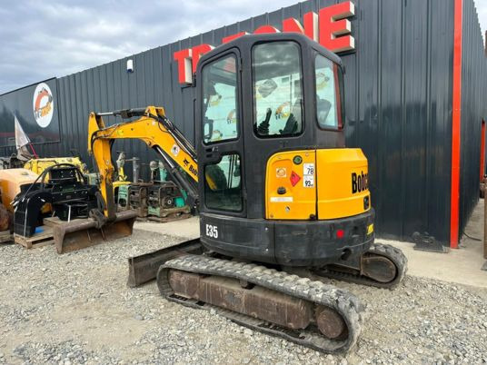 Mini excavator Bobcat E35 Cabine à 23500 € HT: picture 8