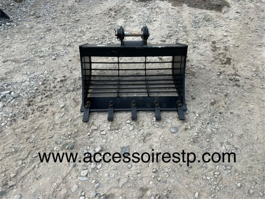 Godet squelette pour 2T à 3T5 - axe 35 mm - Sorting bucket for Construction machinery: picture 1 Godet squelette pour 2T à 3T5 - axe 35 mm - Sorting bucket for Construction machinery: picture 1