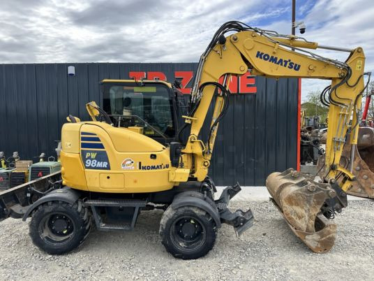 Komatsu PW98MR-10 - Wheel excavator: picture 1 Komatsu PW98MR-10 - Wheel excavator: picture 1