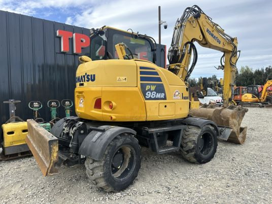 Komatsu PW98MR-10 - Wheel excavator: picture 3 Komatsu PW98MR-10 - Wheel excavator: picture 3