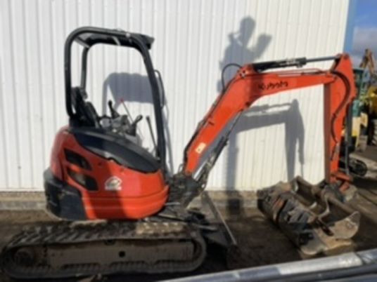 Mini excavator Kubota U25-3EU Canopy: picture 7 Mini excavator Kubota U25-3EU Canopy: picture 7