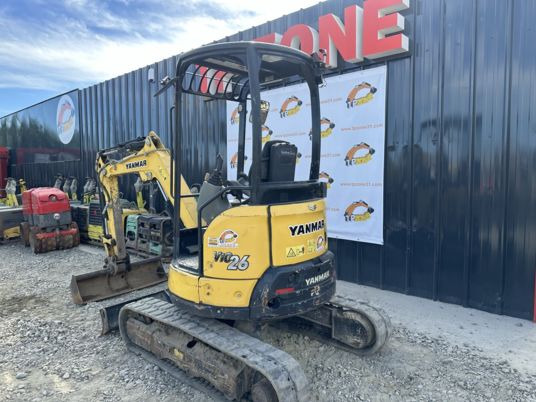 Yanmar VIO26-6 Canopy à 21500 € HT - Mini excavator: picture 2 Yanmar VIO26-6 Canopy à 21500 € HT - Mini excavator: picture 2