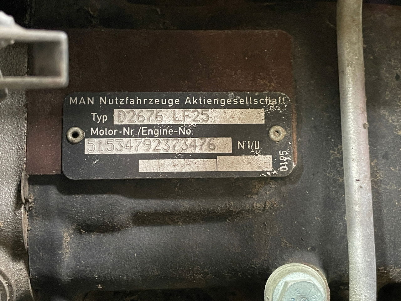 MAN MAN Motor D2676 LF25 TGS TGX D 2676 LF 25 Euro 6 - Engine for Truck: picture 5 MAN MAN Motor D2676 LF25 TGS TGX D 2676 LF 25 Euro 6 - Engine for Truck: picture 5