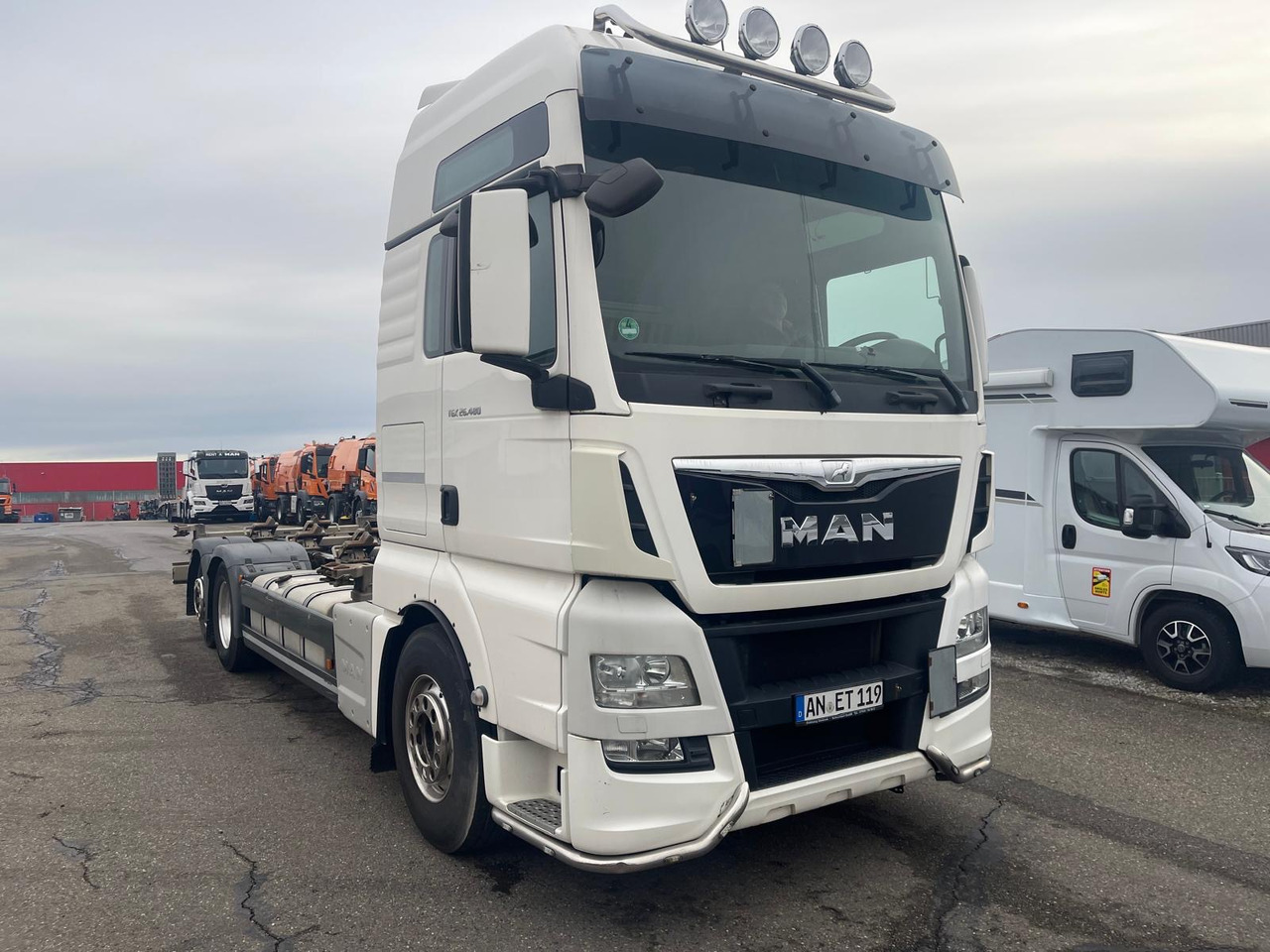 MAN TGX 26.480 6x2 LL * Wechselbrücke * EURO 6 * Schiebedach * GERMAN TRUCK - Tractor unit: picture 2 MAN TGX 26.480 6x2 LL * Wechselbrücke * EURO 6 * Schiebedach * GERMAN TRUCK - Tractor unit: picture 2
