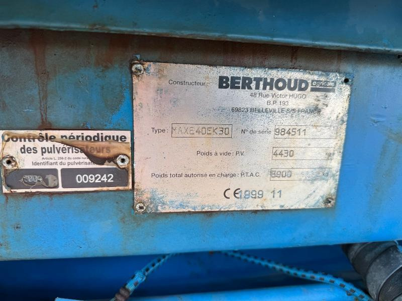 Trailed sprayer BERTHOUD MAXXOR 40: picture 6
