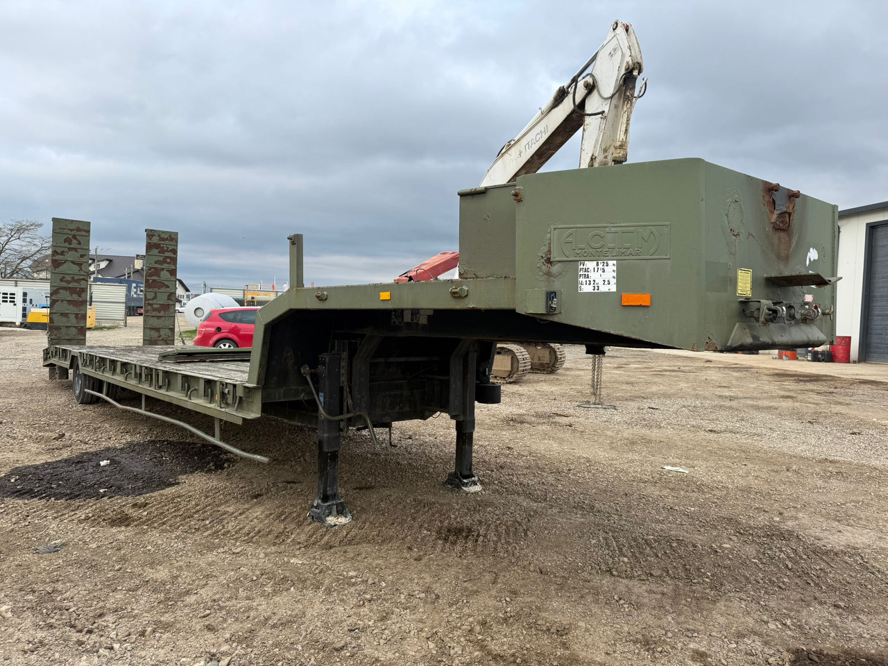 ACTM S2015 TRAILER - Low loader semi-trailer: picture 1 ACTM S2015 TRAILER - Low loader semi-trailer: picture 1