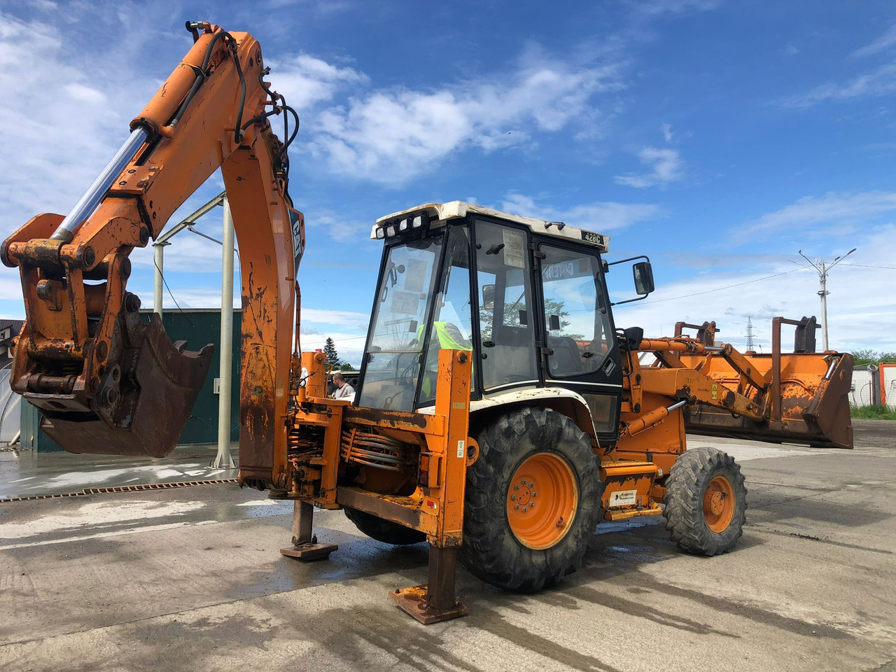 CATERPILLAR 428 C TERRACING EQUIPMENT BULLDOEXCAVATOR - Backhoe loader: picture 3 CATERPILLAR 428 C TERRACING EQUIPMENT BULLDOEXCAVATOR - Backhoe loader: picture 3
