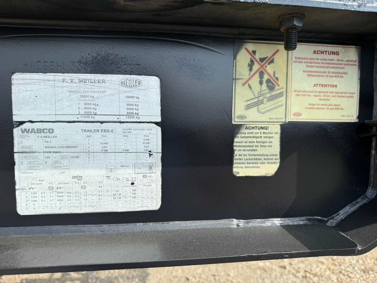 Leasing of MEILLER TIPPER SEMI-TRAILER MEILLER TIPPER SEMI-TRAILER: picture 9 Leasing of MEILLER TIPPER SEMI-TRAILER MEILLER TIPPER SEMI-TRAILER: picture 9