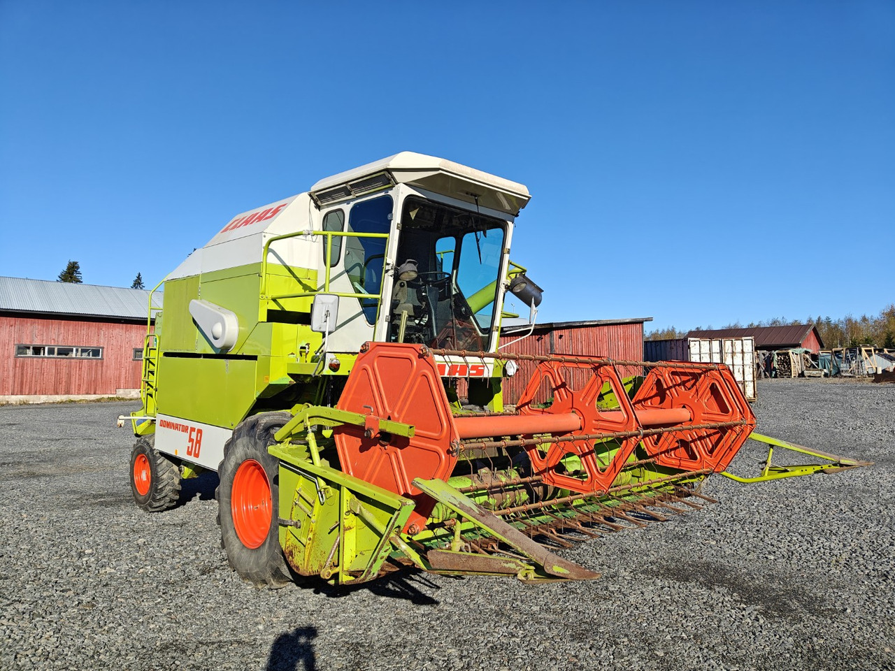 Combine harvester CLAAS Dominator 58: picture 5